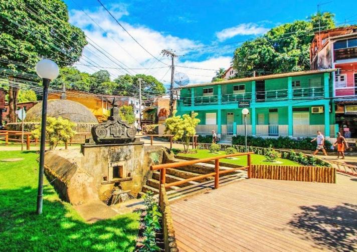 Residencial Morro De Sao Paulo Casa Amarela Villa Luaran gambar